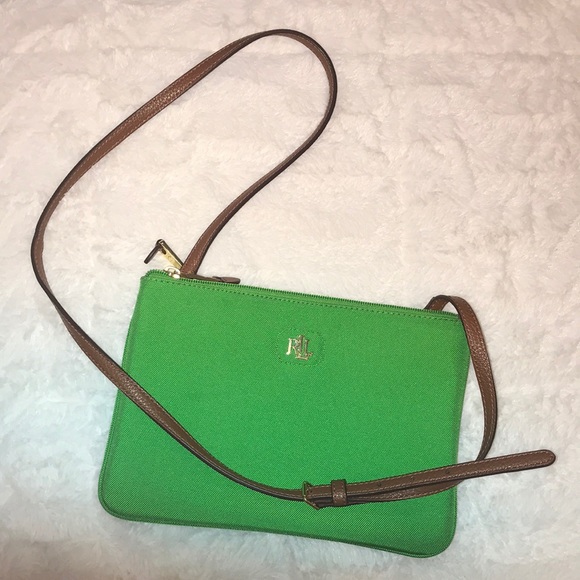 Lauran Ralph Lauren over the shoulder green bag - Picture 4 of 5